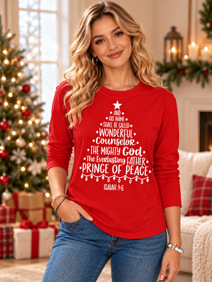 Christmas Letter Graphic Tee