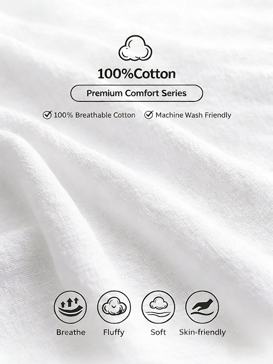 Women's 100% Cotton Casual Trousers