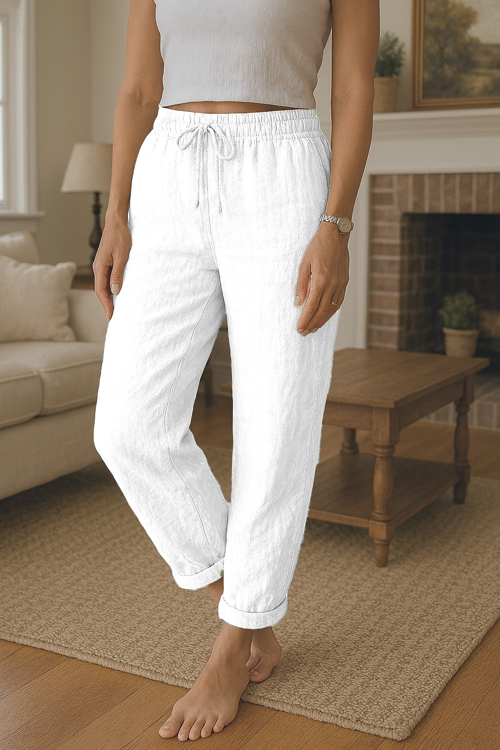 Casual Comfort Cotton Pants