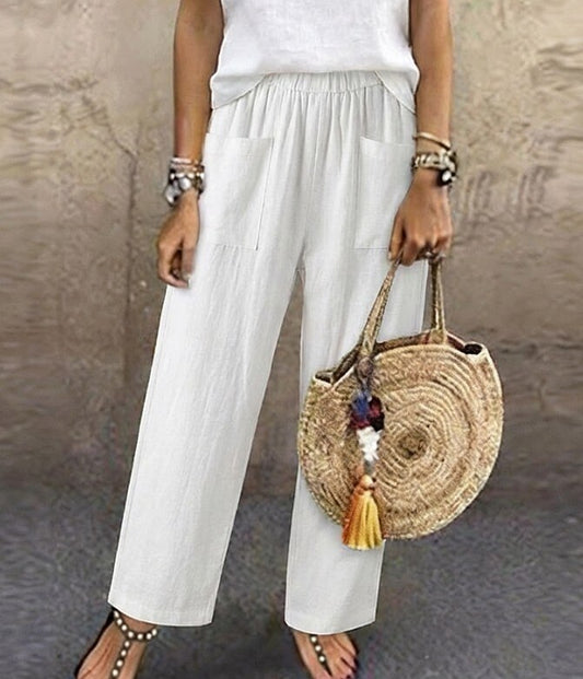 Comfort 100% Cotton Baggy Pants