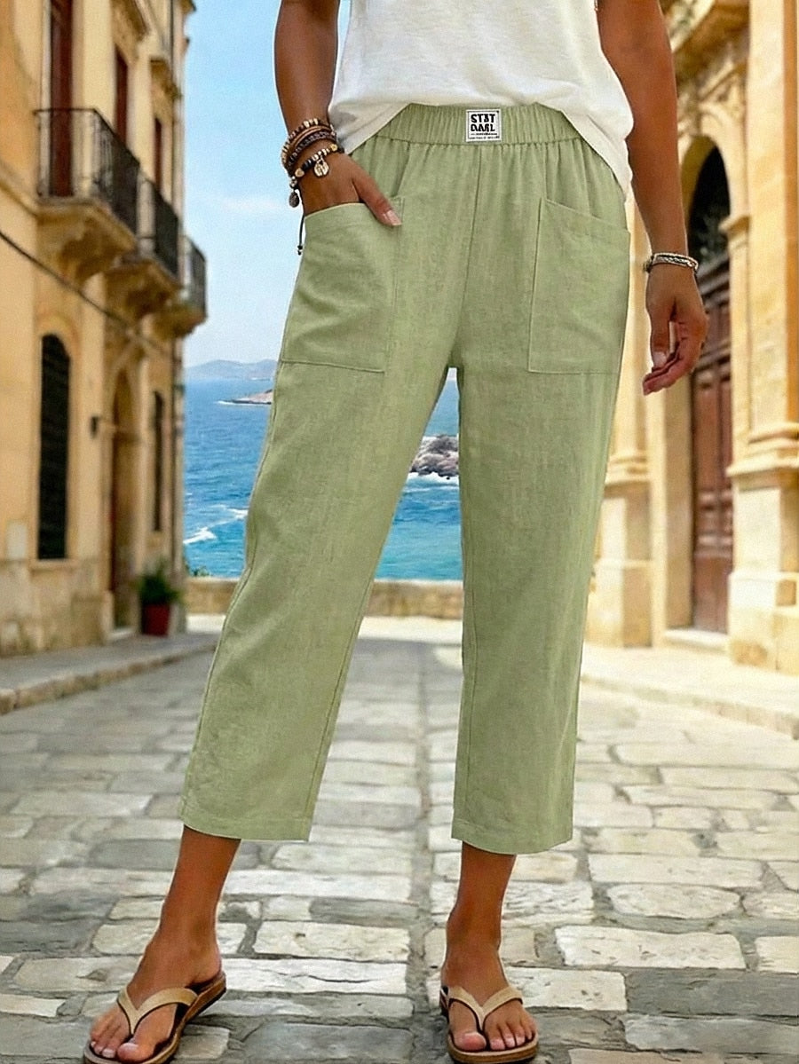 Soft Cotton Baggy Pants