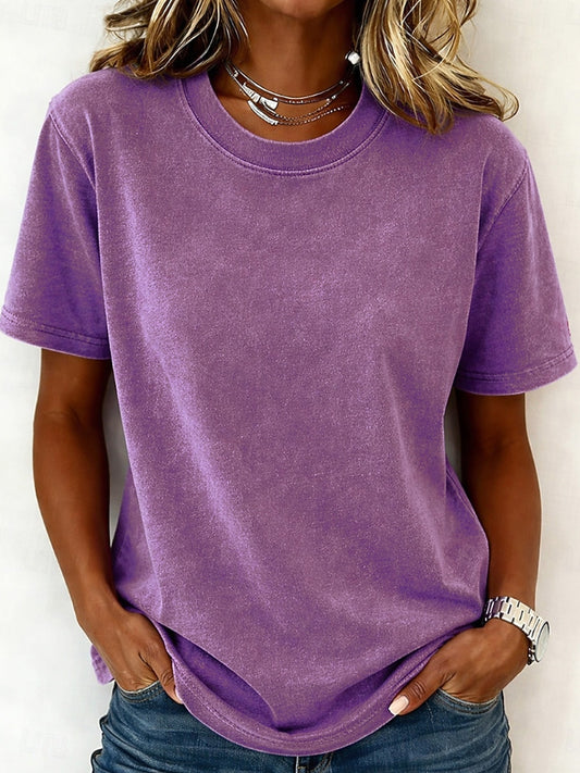 100% Cotton Crew Neck Tshirt