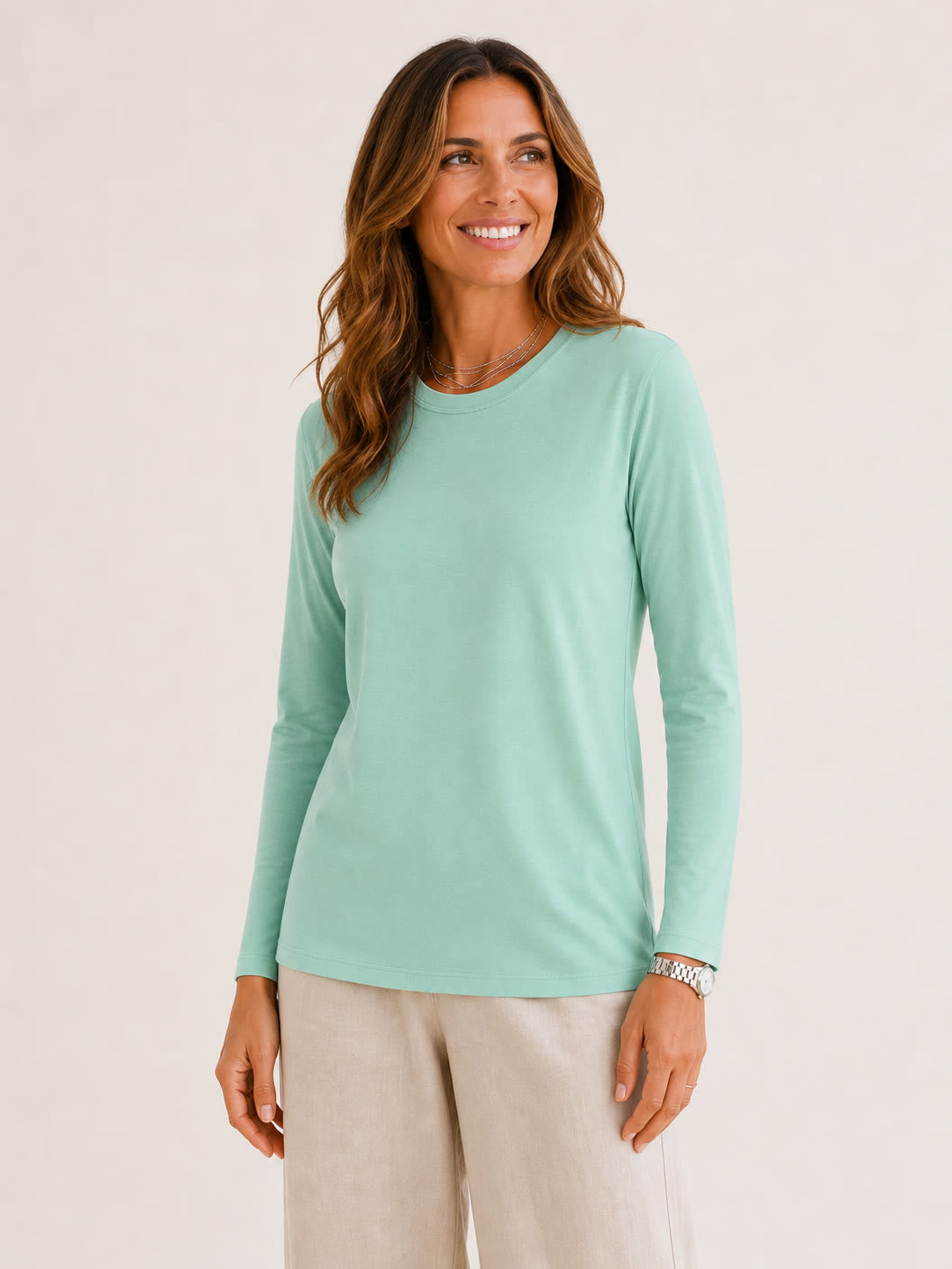 100% Cotton Crew Neck Tee