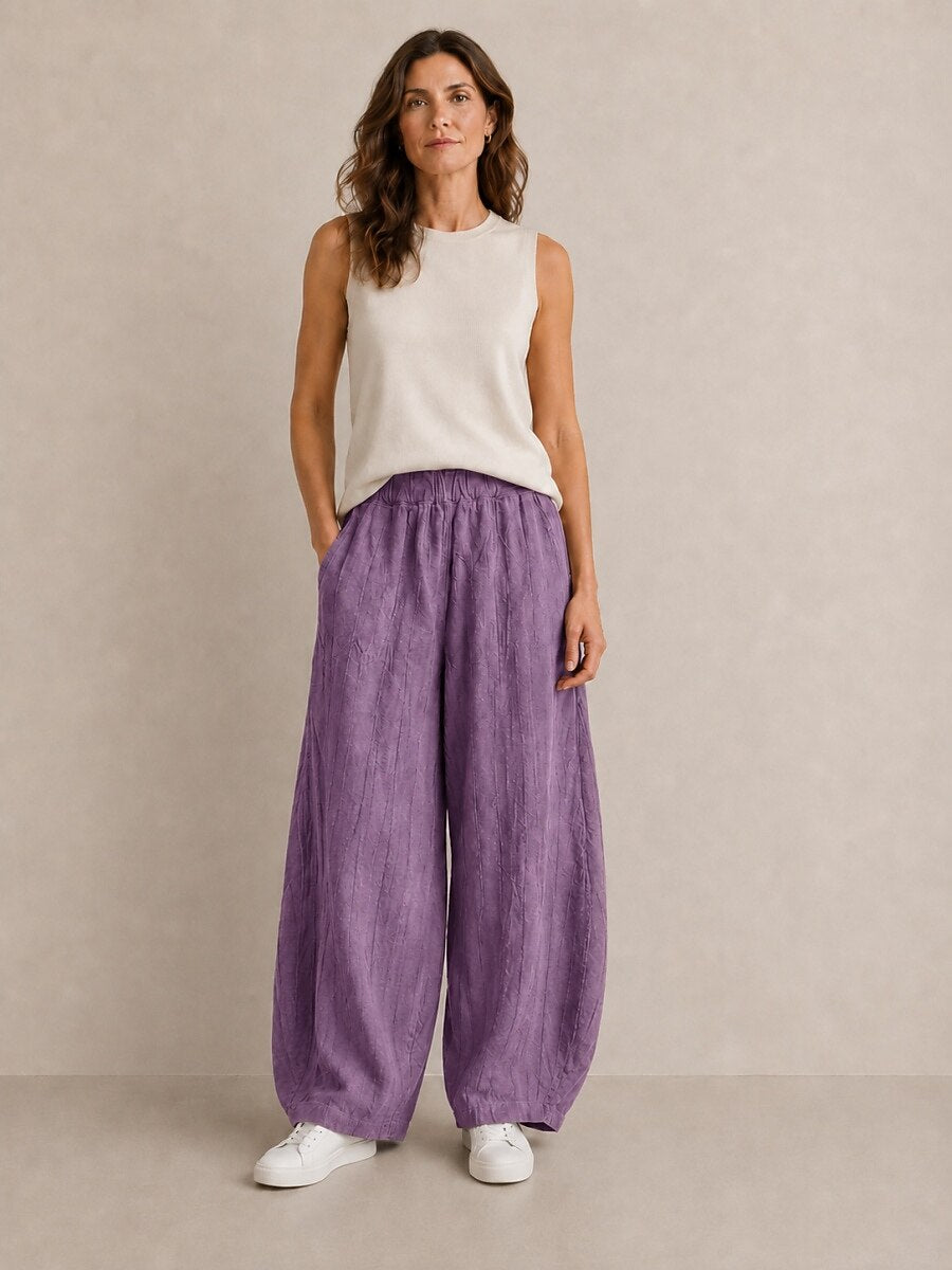 Premium Linen Balloon Pants