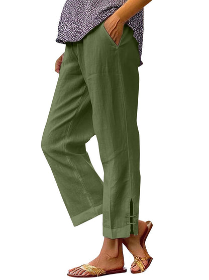 Women's Cotton Chino Pants