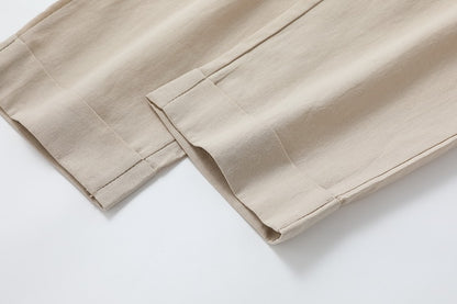 Summer Essential Cotton Linen Pants