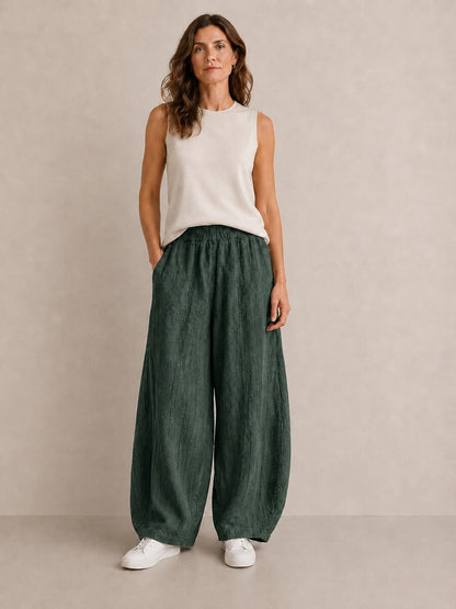 Premium Linen Balloon Pants