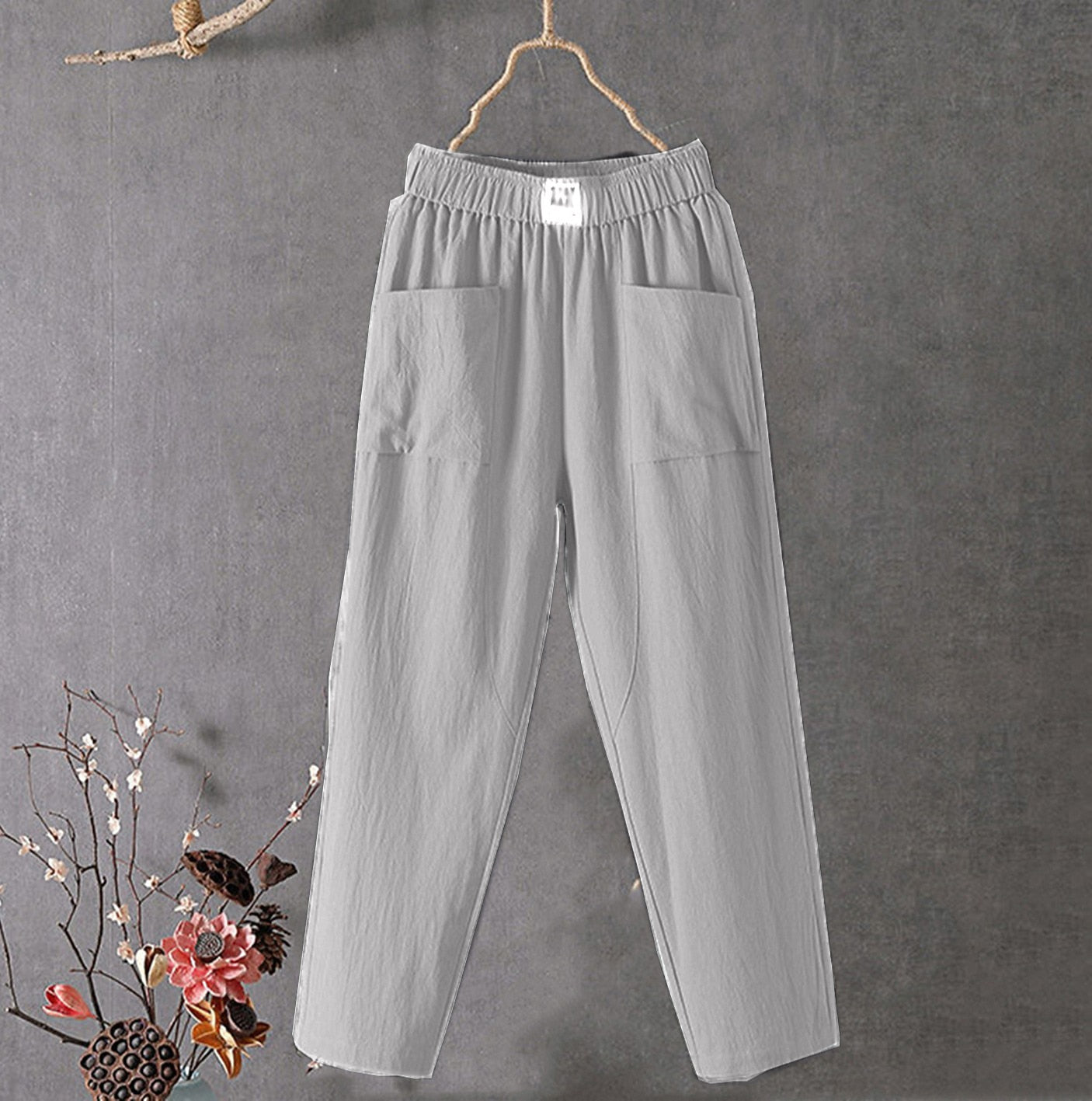 Everyday Cotton Baggy Pants