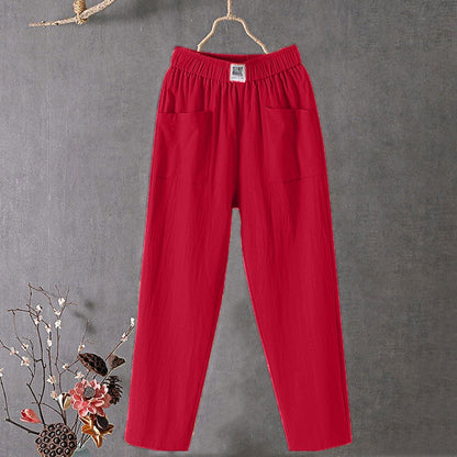 Everyday Cotton Baggy Pants