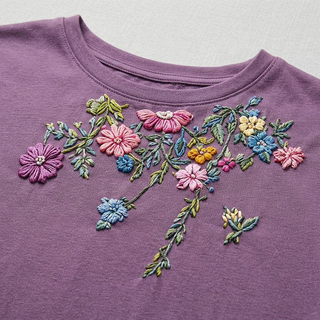 Tropical Floral 100% Cotton Tee