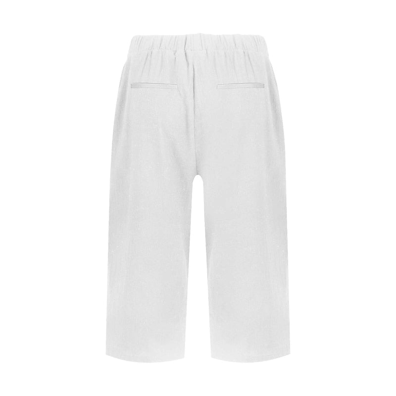 Women's 100% Cotton Capri Pants