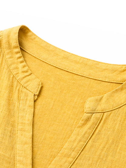 Everyday Cotton Linen Blouse