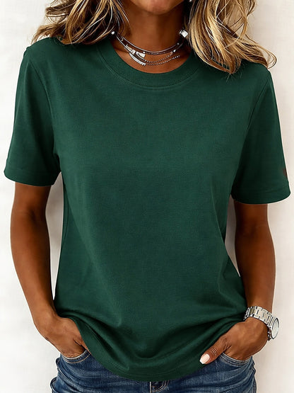 100% Cotton Crew Neck Tee