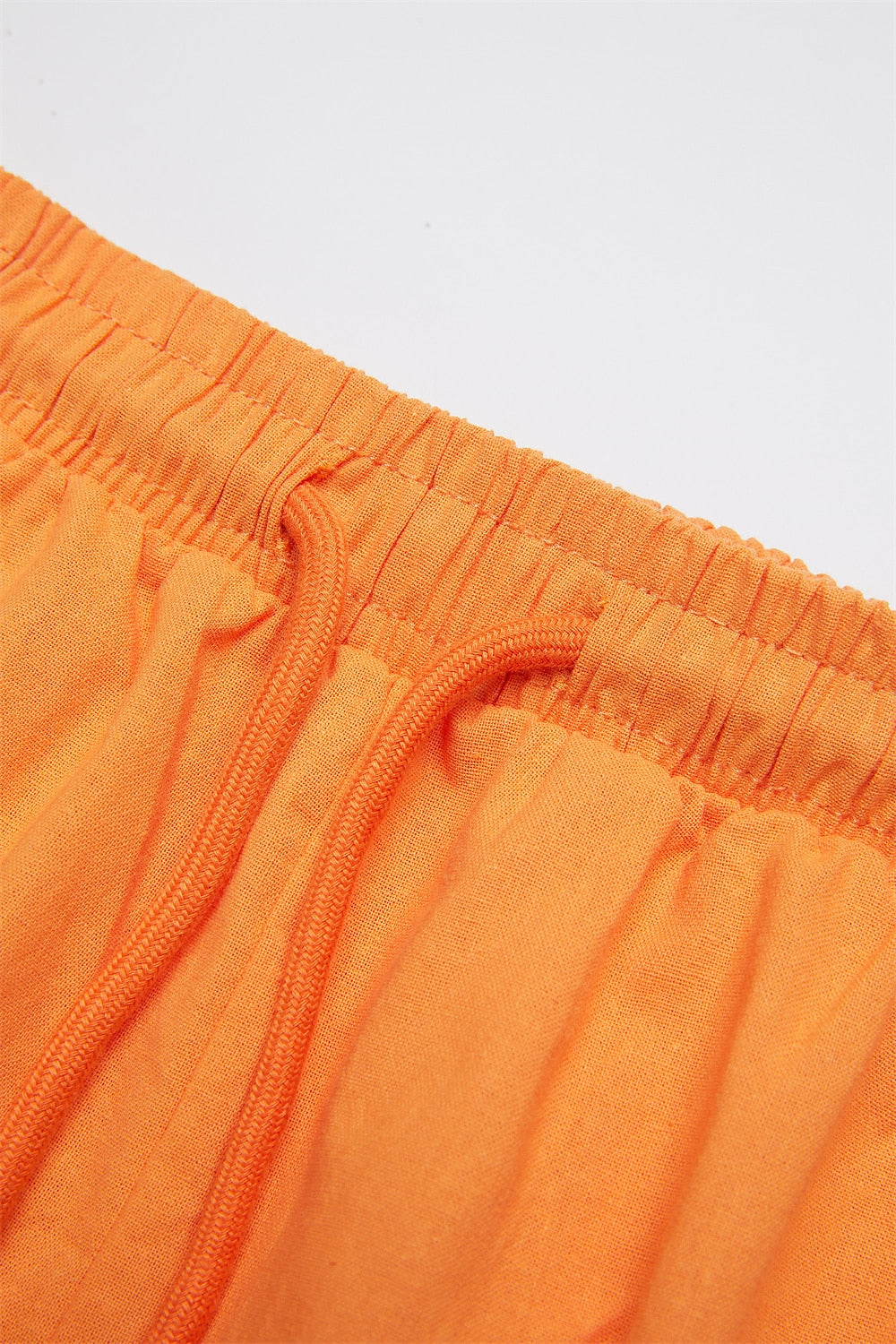 Women's Cotton Linen Capri Pants