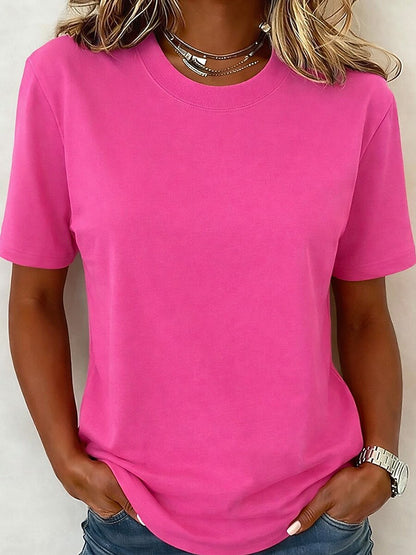 100% Cotton Crew Neck Tee