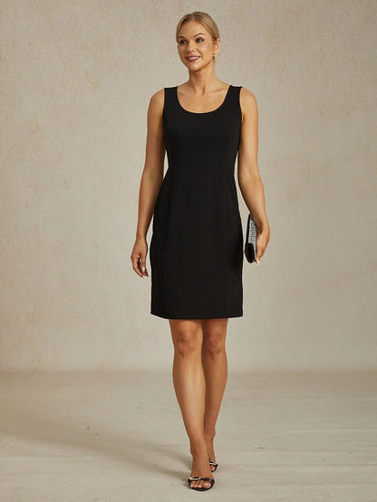 Sleeveless Knee Length Dress