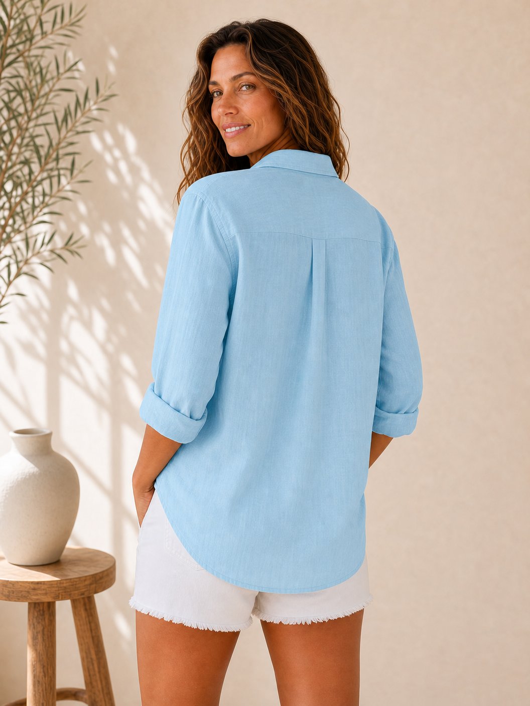Cotton Long Sleeve Shirt