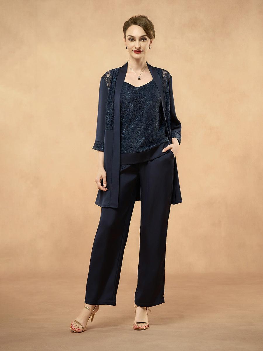 Grünes Chiffon-Set mit Blumenmuster und Schleife