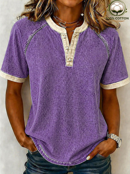 100% Cotton Short Sleeve Tee