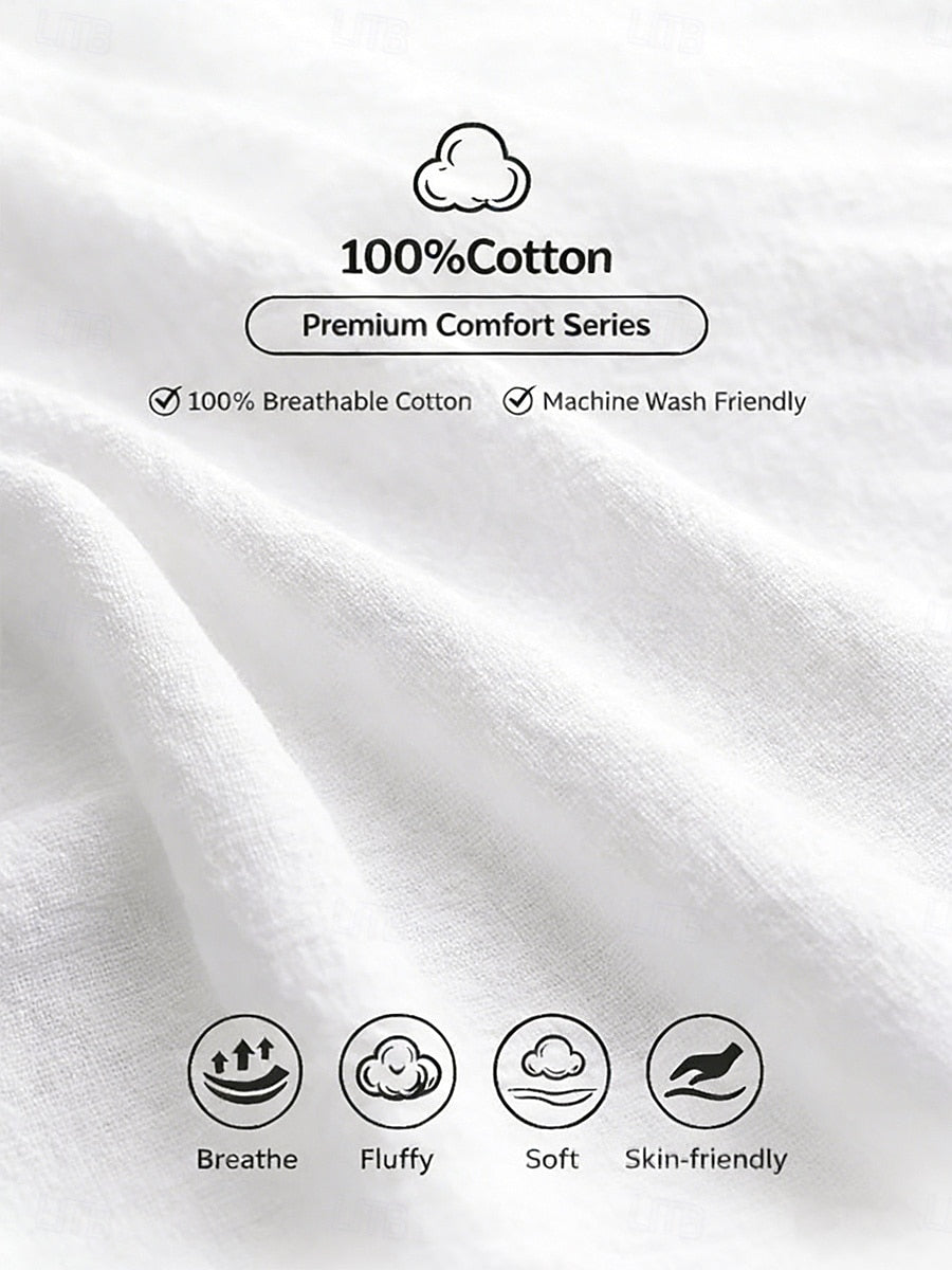 Everyday Cotton Baggy Pants