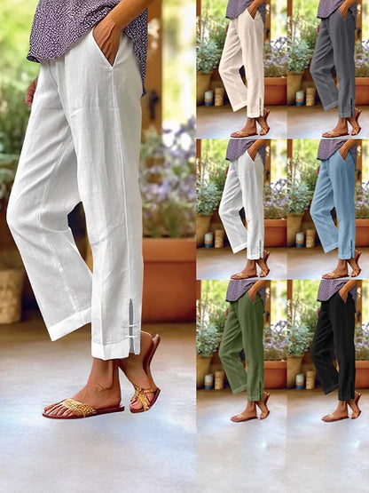 Women's Cotton Chino Pants
