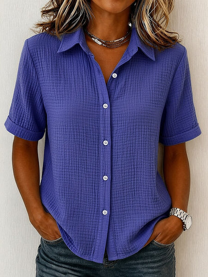 Women's Casual 100% Cotton Shirt
