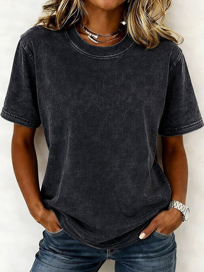 100% Cotton Crew Neck Tee