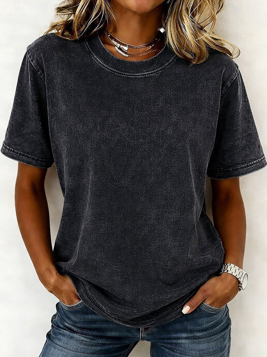 100% Cotton Crew Neck Tee