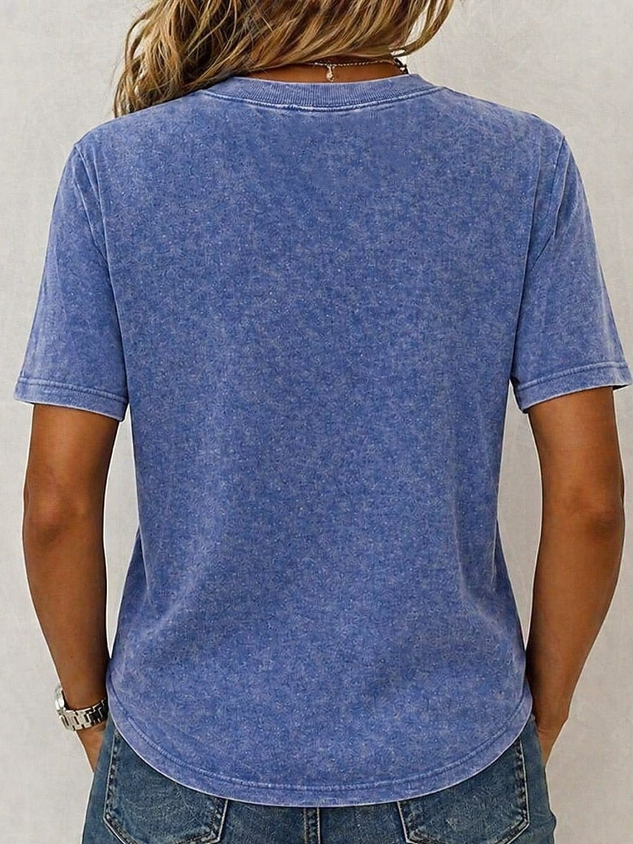100% Cotton Crew Neck Tee