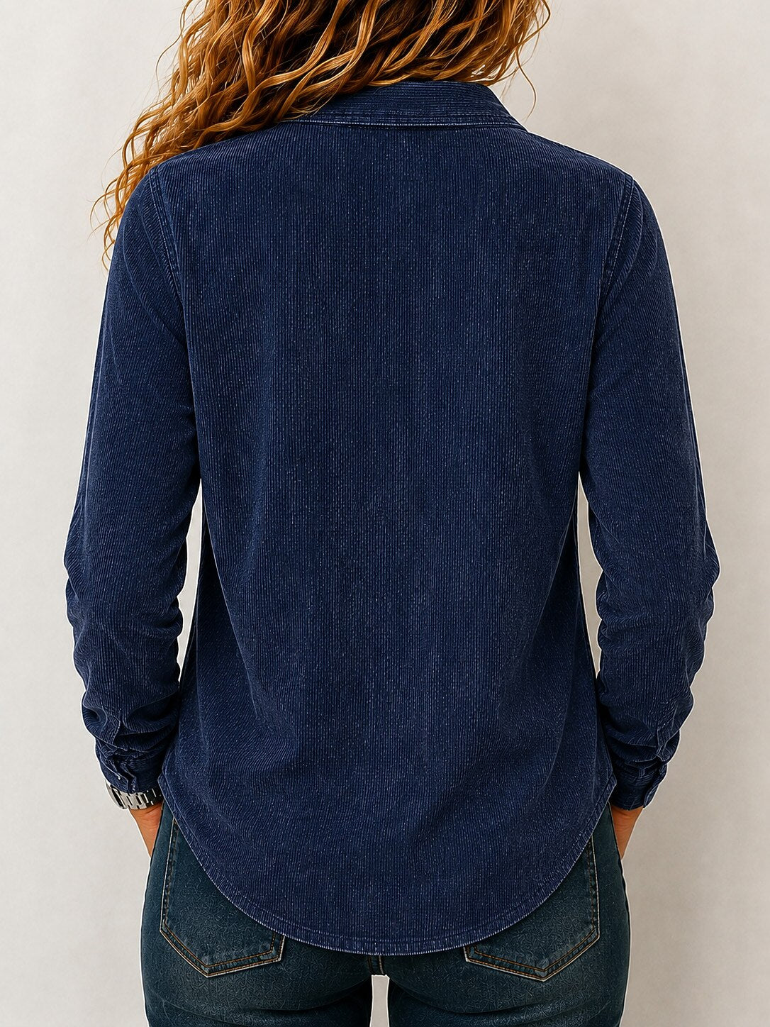 Women's 100% Cotton Corduroy Shirt