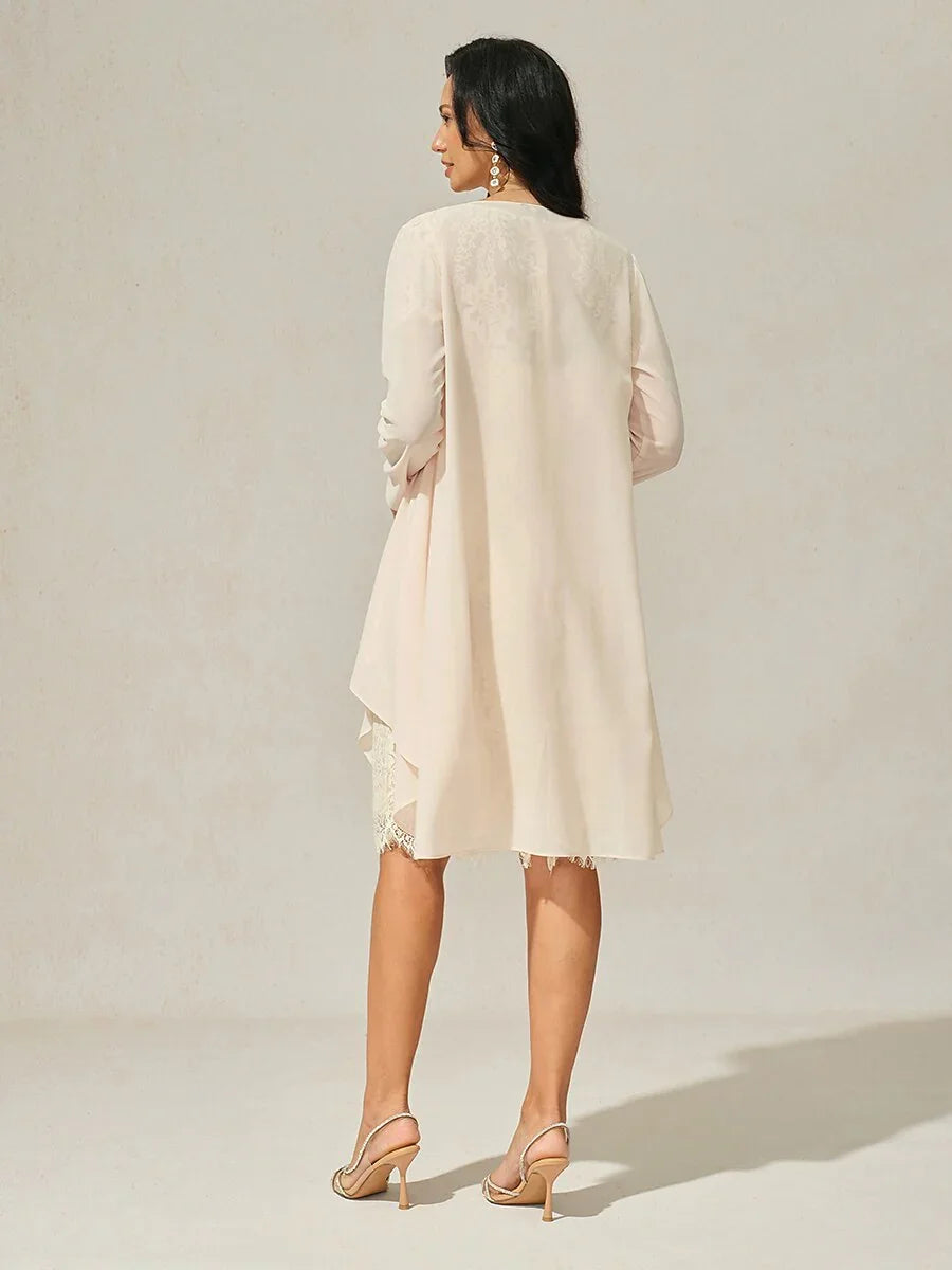 Chiffon Duster Cardigan