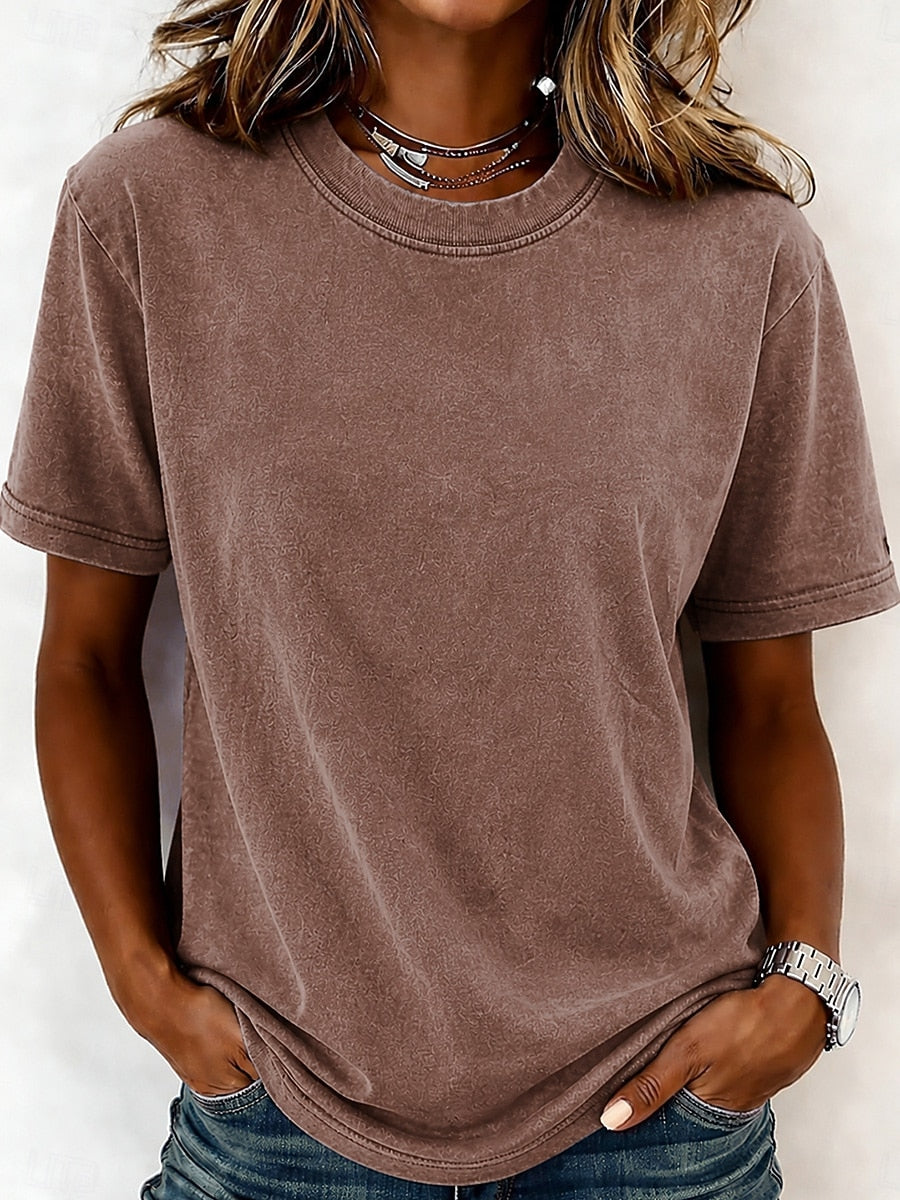 100% Cotton Crew Neck Tee