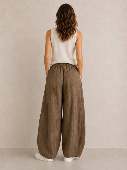 Premium Linen Balloon Pants