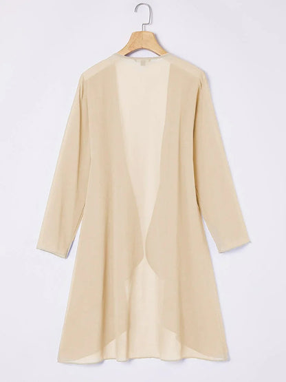 Chiffon Duster Cardigan