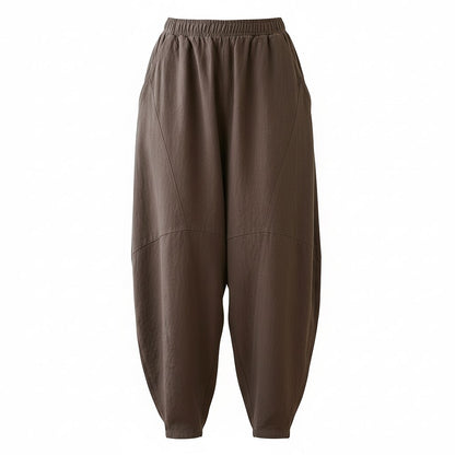 Premium Linen Balloon Pocket Pants