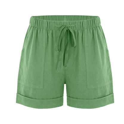 Comfort Cotton Linen Shorts