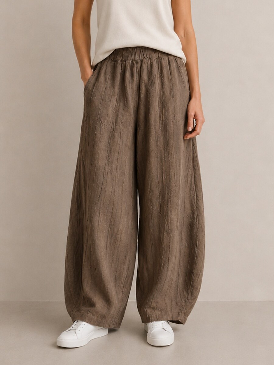 Premium Linen Balloon Pants