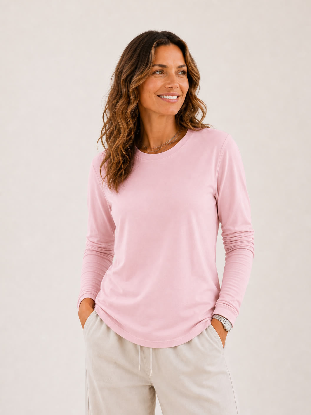 100% Cotton Crew Neck Tee