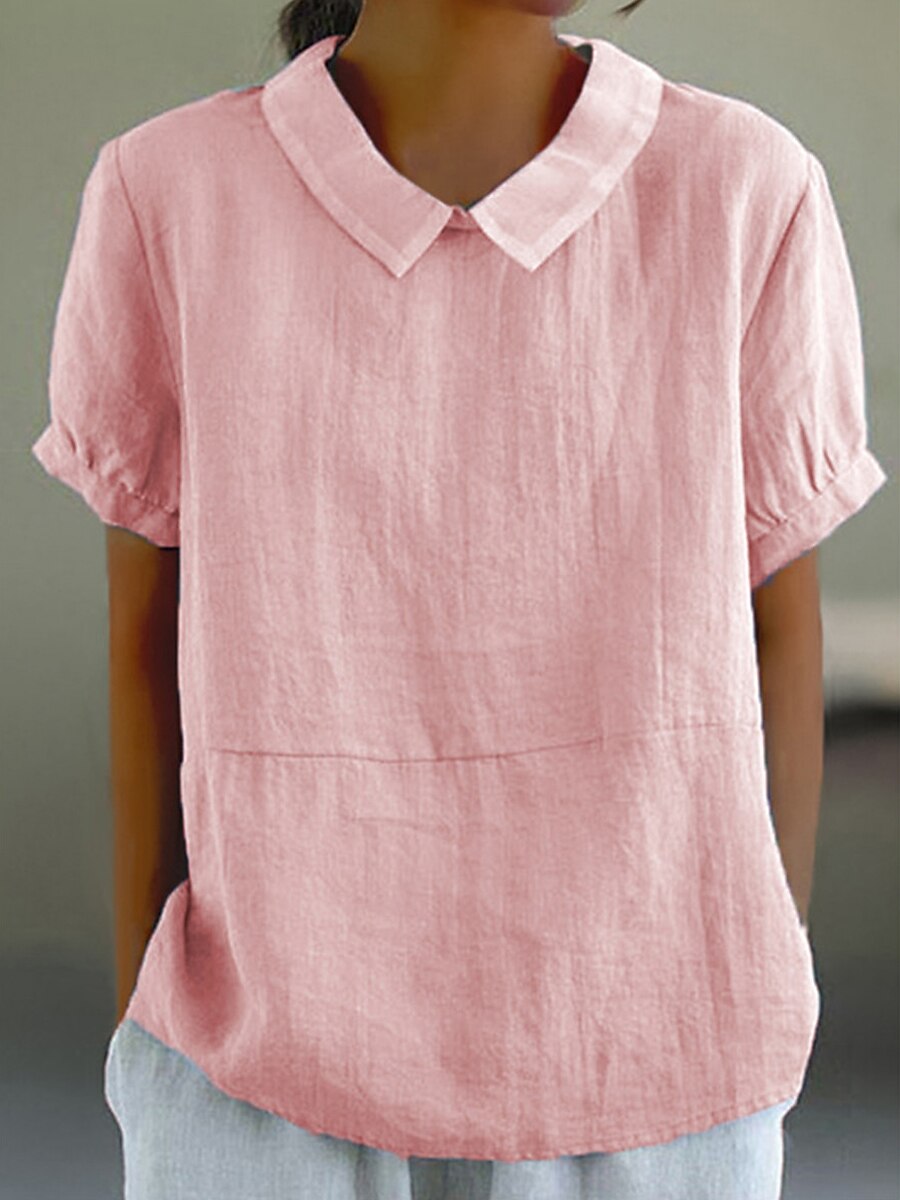 Women's Button Up 100% Cotton Shirt