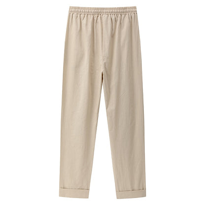 Summer Essential Cotton Linen Pants