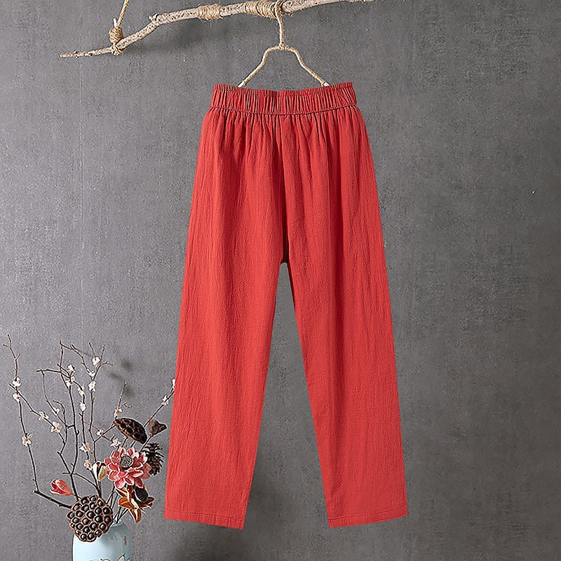Comfort 100% Cotton Baggy Pants