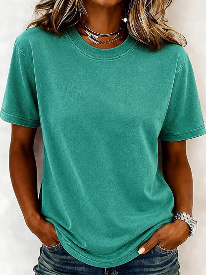 100% Cotton Crew Neck Tee