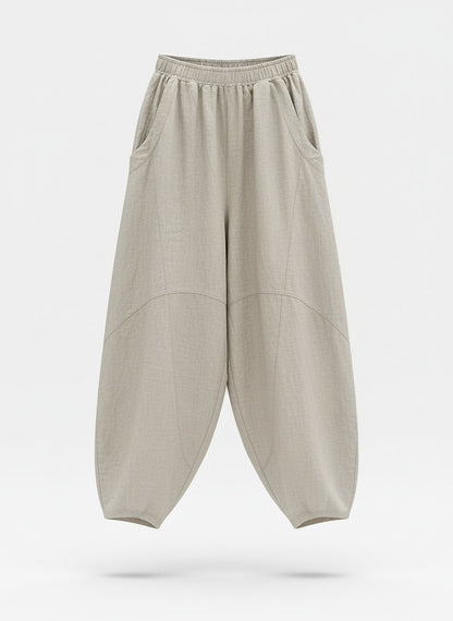 Premium Linen Casual Balloon Pants