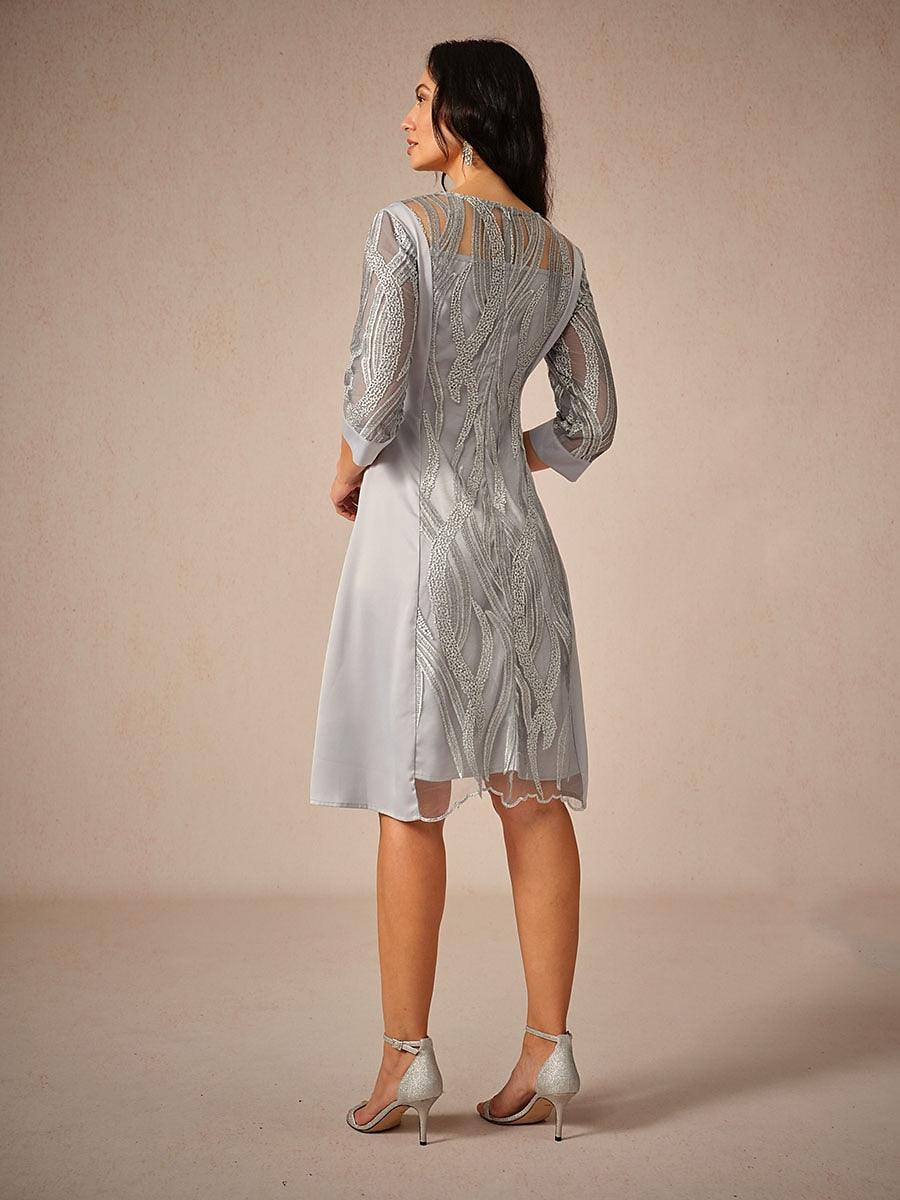 Petites robes unies en dentelle