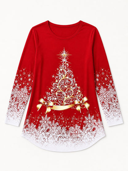 Santa Claus Christmas Tunic Tee
