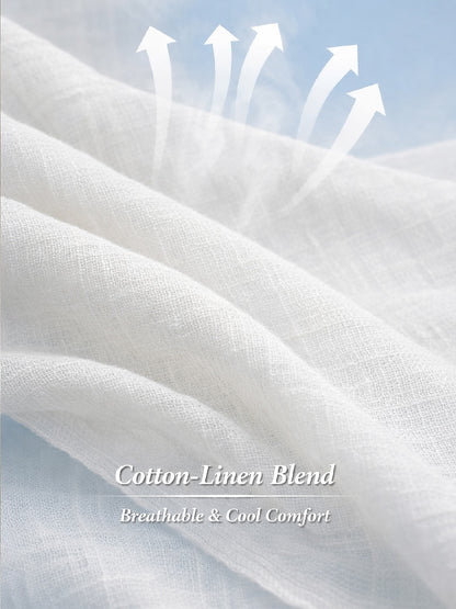 Summer Essential Cotton Linen Pants