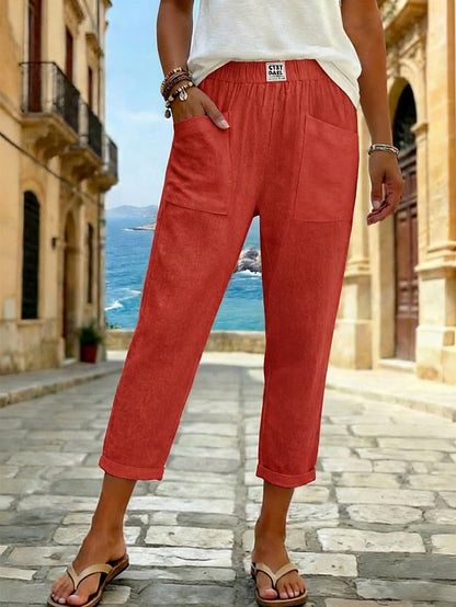 Soft Cotton Baggy Pants