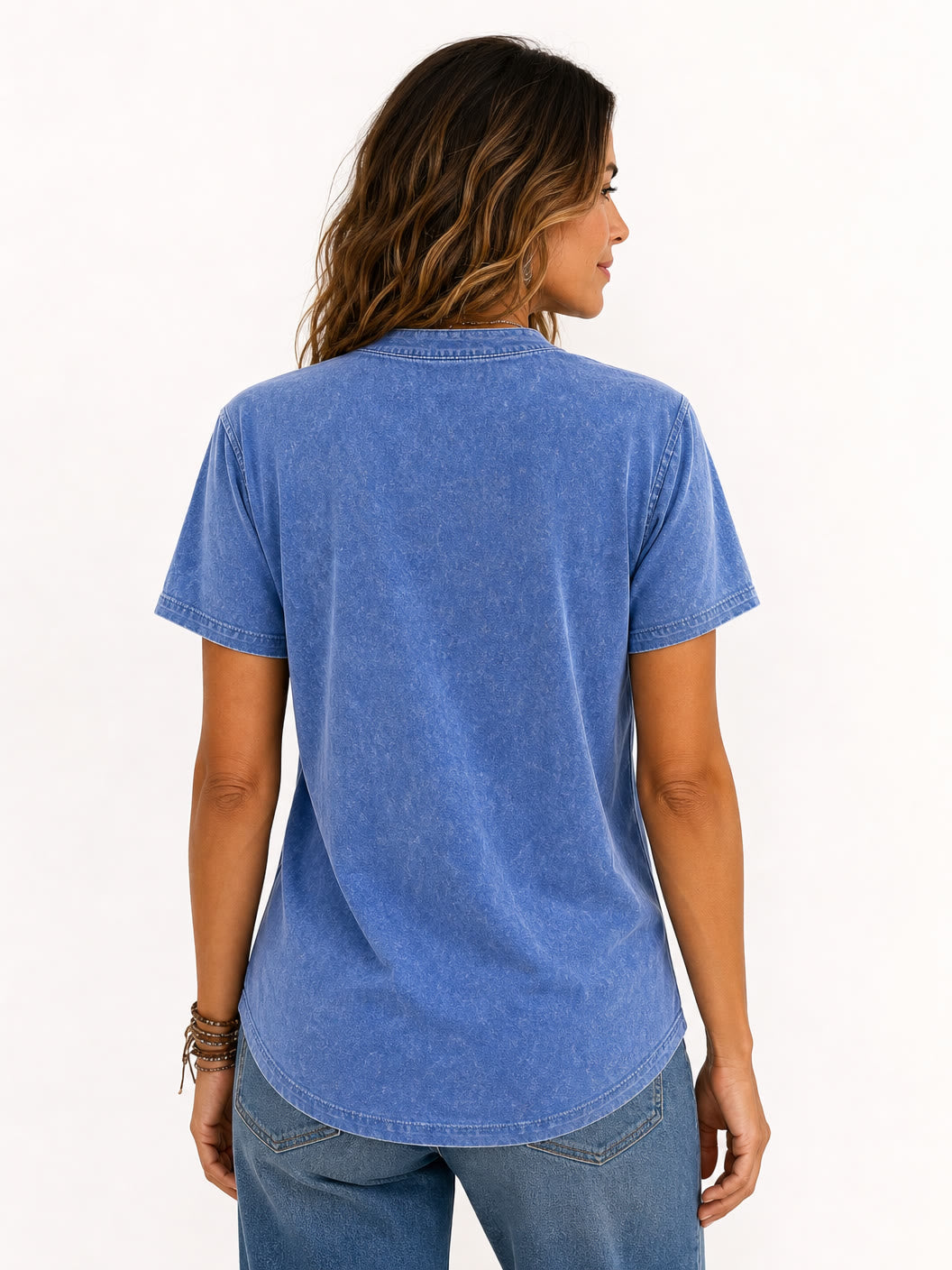 Women's 100% Cotton Short Sleeve Tee