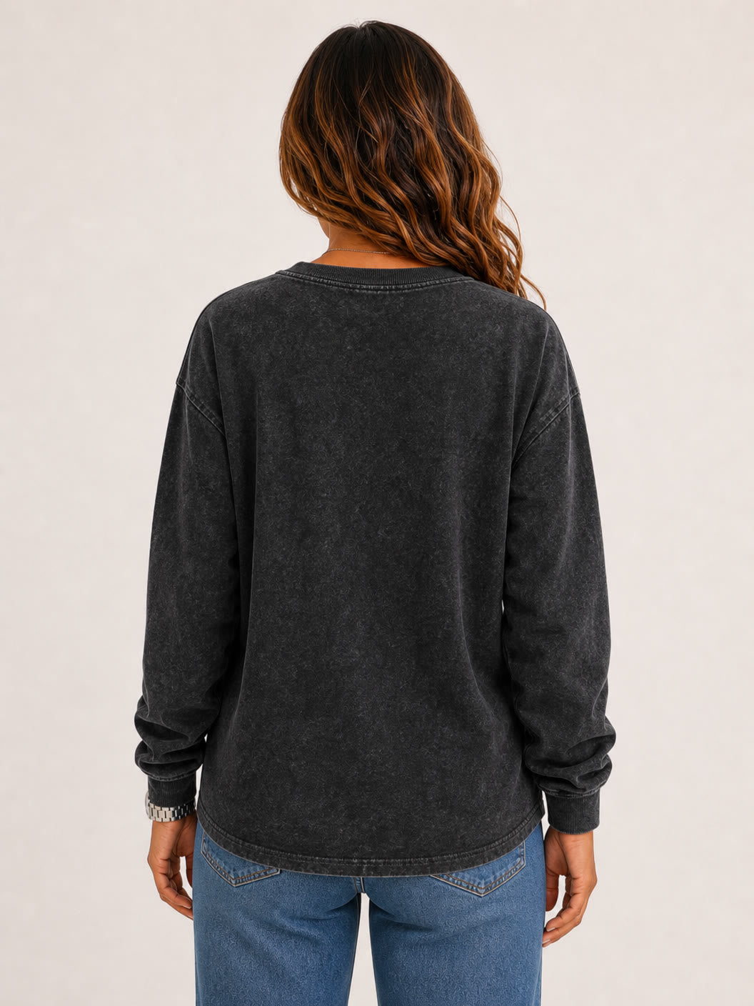 100% Cotton Crewneck Sweatshirt