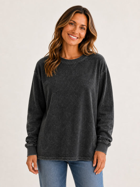 100% Cotton Crewneck Sweatshirt